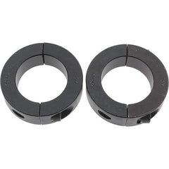 Value Collection - 1-3/4" Bore, Steel, Two Piece Shaft Collar - 2-3/4" Outside Diam, 11/16" Wide - Exact Industrial Supply