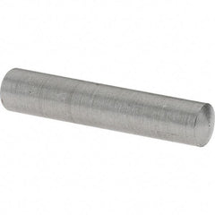Value Collection - Size 7, 0.3674" Small End Diam, 0.409" Large End Diam, Uncoated Steel Taper Pin - Grade C-12L14, 2" OAL, 2 Pin Length - Exact Industrial Supply