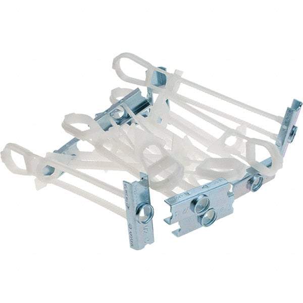 Value Collection - 3/4" Diam, 6" Long, 3/8 to 2-1/2" Thick, Toggle Bolt Drywall & Hollow Wall Anchor - Steel, Use with Drywall - Exact Industrial Supply