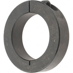 Value Collection - 1-7/8" Bore, Steel, One Piece One Piece Split Shaft Collar - 2-7/8" Outside Diam, 11/16" Wide - Exact Industrial Supply