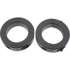 Value Collection - 1-7/8" Bore, Steel, Two Piece Two Piece Split Shaft Collar - 2-7/8" Outside Diam, 11/16" Wide - Exact Industrial Supply