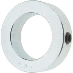 Value Collection - 1-15/16" Bore, Steel, Set Screw Shaft Collar - 3" Outside Diam, 7/8" Wide - Exact Industrial Supply