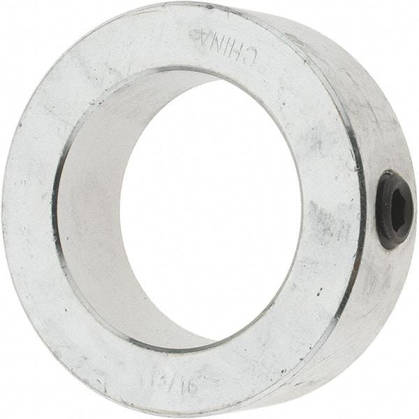 Value Collection - 1-13/16" Bore, Steel, Set Screw Shaft Collar - 2-3/4" Outside Diam, 7/8" Wide - Exact Industrial Supply