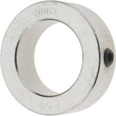 Value Collection - 1-5/8" Bore, Steel, Set Screw Shaft Collar - 2-1/2" Outside Diam, 13/16" Wide - Exact Industrial Supply