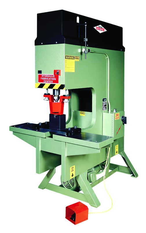 135 Ton - 18" D x 18" H Throat 230V 3PH Twin Hydraulic Punch Press - Exact Industrial Supply