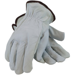 ‎71-3618/XL Leather Drivers Gloves - Top Grain Goatskin Leather Drivers - Premium Grade - Keystone Thumb - Exact Industrial Supply