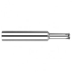 0.0640″ Cutter Diameter × 0.3120″ (5/16″) Reach Carbide Single Form #2 Thread Milling Cutter, 2 Flutes - Exact Industrial Supply