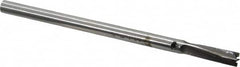 Made in USA - 7/32" Diam, 7/32" Shank, Diam, 4 Flutes, Straight Shank, Interchangeable Pilot Counterbore - Exact Industrial Supply