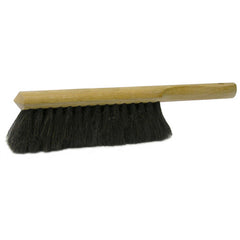 8″ Counter Duster, Black Horsehair and Fiber Mix, Fine Brushing - Exact Industrial Supply