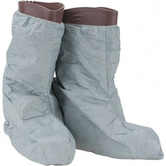 Dupont - Size Universal, ProShield 3, Non-Skid Boot Cover - Grey, Non-Chemical Resistant - Exact Industrial Supply