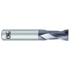 2mm Dia. - 45mm OAL - Diamond CBD - 30° Helix - Square End SE EM - 2 FL - Exact Industrial Supply