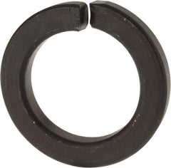Value Collection - 1-3/4", 1.758" ID, 0.389" Thick Split Lock Washer - Grade 8 Spring Steel, Uncoated, 1.758" Min ID, 1.789" Max ID, 2.679" Max OD - Exact Industrial Supply