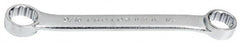 Proto - 7/16 x 1/2", 12 Point, Satin Finish, Double End, Box Wrench - Exact Industrial Supply
