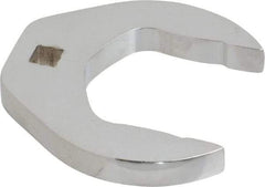 Proto - 2" 3/8" Drive Chrome Open End Crowfoot Wrench - 3.47" Head Diam x 1/2" Head Thickness - Exact Industrial Supply