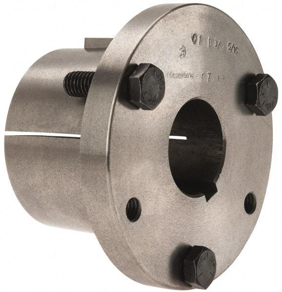 Browning - 1-3/8" Bore, 5/16" Wide Keyway, 5/32" Deep Keyway, Q Sprocket Bushing - 2.766 to 2-7/8" Outside Diam, For Use with Split Taper Sprockets & Sheaves - Exact Industrial Supply