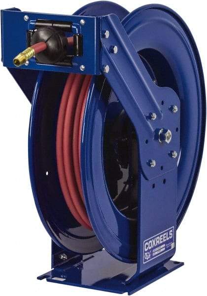 CoxReels - 75' Spring Retractable Hose Reel - 300 psi, Hose Included - Exact Industrial Supply