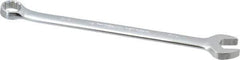 Proto - 9/16" 12 Point Combination Wrench - 15° Offset Angle, 8-5/8" OAL, Steel, Chrome Finish - Exact Industrial Supply