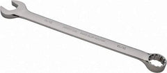 Proto - 15/16" 12 Point Combination Wrench - 15° Offset Angle, 12-7/8" OAL, Steel, Chrome Finish - Exact Industrial Supply