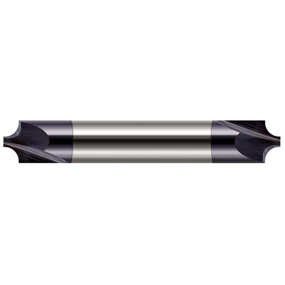 Harvey Tool - Corner Rounding End Mills; Material: Solid Carbide ; Single or Double End: Double ; Radius (Inch): 5/16 ; Radius (Decimal Inch): 0.3120 ; Mill Diameter (Inch): 1 ; Mill Diameter (Decimal Inch): 1.0000 - Exact Industrial Supply