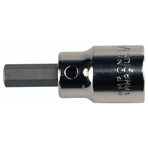 Hex Inch Bit Socket 3/8″ Square Drive with 1/4″ Replaceable Hex Bit 5/16″ × 42 mm Overall Length - Exact Industrial Supply