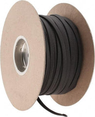 Techflex - Black Braided Expandable Cable Sleeve - 500' Coil Length, -103 to 257°F - Exact Industrial Supply