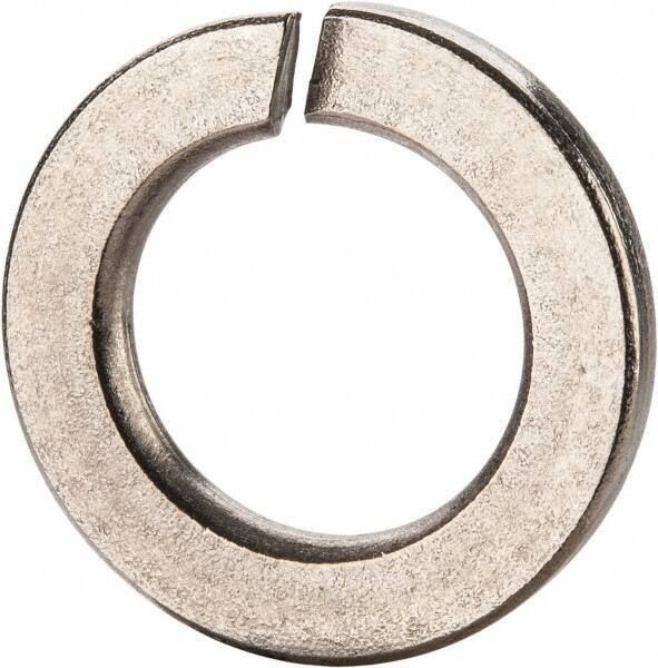 Value Collection - M16, 16.2mm ID, 27.4mm OD, 3.5mm Thick Split Lock Washer - 316 Austenitic Grade A4 Stainless Steel, Uncoated, 16.2mm Min ID, 17mm Max ID, 27.4mm Max OD - Exact Industrial Supply