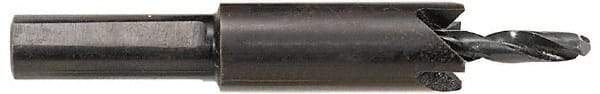 Michigan Drill - 1-1/8" Diam, Hole Saw - High Speed Steel Saw, Toothed Edge - Exact Industrial Supply