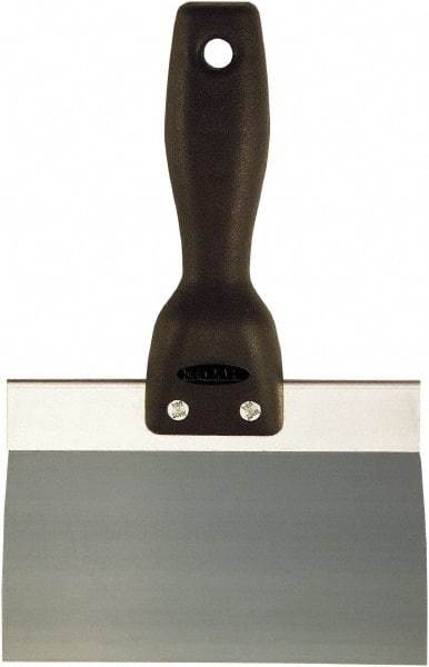 Hyde Tools - 6" Wide Flexible Blade Steel Joint Knife - Flexible - Exact Industrial Supply