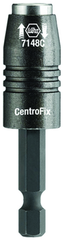 1/4" Bit Holder for Drills - CentroFix Quick Release Countersinks and Power Bits - Exact Industrial Supply