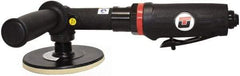 Universal Tool - 5" Max Disc, 9,000 RPM, Pneumatic Handheld Disc Sander - 16 CFM, 1/4 NPT Inlet, 1 hp, 90 psi - Exact Industrial Supply