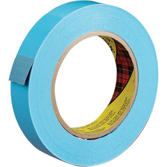 3M - Filament & Strapping Tape; Type: Strapping Tape ; Color: Blue ; Width (Inch): 1.89 ; Width (mm): 48.00 ; Length (yd): 60.14 (Yards); Length: 55.000 - Exact Industrial Supply