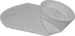 Pentair - 5 Micron, Size 1, 90 GPM Max Flow, High Flow Bag Filter - 7 Inch Diameter, 16-1/2 Inch Long, 2 Sq. Ft. - Exact Industrial Supply