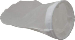 Pentair - 400 Micron, Size 1, 100 GPM Max Flow, High Flow Bag Filter - 7 Inch Diameter, 16-1/2 Inch Long, 2 Sq. Ft. - Exact Industrial Supply