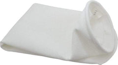 Pentair - 100 Micron, Size 2, 200 GPM Max Flow, High Flow Bag Filter - 7 Inch Diameter, 32 Inch Long, 4.4 Sq. Ft. - Exact Industrial Supply