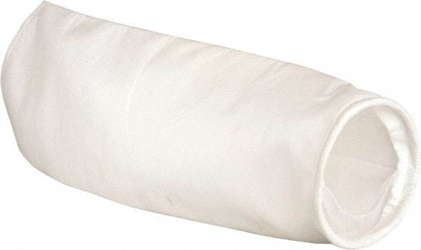 Pentair - 10 Micron, Size 2, 200 GPM Max Flow, High Flow Bag Filter - 7 Inch Diameter, 32 Inch Long, 4.4 Sq. Ft. - Exact Industrial Supply
