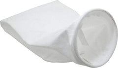 Pentair - 50 Micron, Size 2, 200 GPM Max Flow, High Flow Bag Filter - 7 Inch Diameter, 32 Inch Long, 4.4 Sq. Ft. - Exact Industrial Supply