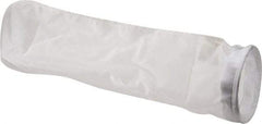 Pentair - 200 Micron, Size 2, 220 GPM Max Flow, High Flow Bag Filter - 7 Inch Diameter, 32 Inch Long, 4.4 Sq. Ft. - Exact Industrial Supply