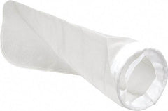 Pentair - 400 Micron, Size 2, 220 GPM Max Flow, High Flow Bag Filter - 7 Inch Diameter, 32 Inch Long, 4.4 Sq. Ft. - Exact Industrial Supply