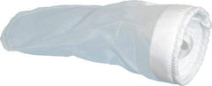Pentair - 150 Micron, Size 4, 50 GPM Max Flow, High Flow Bag Filter - 4.1 Inch Diameter, 14 Inch Long, 1 Sq. Ft. - Exact Industrial Supply