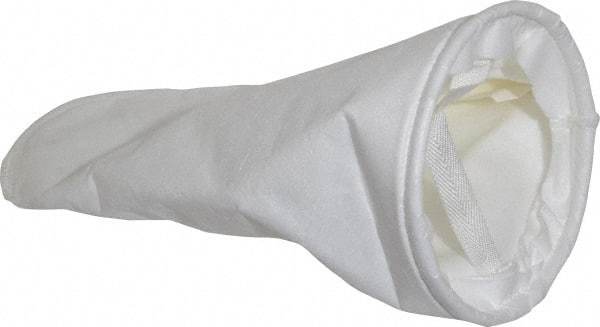 Pentair - 1 Micron, Size 1, 50 GPM Max Flow, High Efficiency Bag Filter - 7 Inch Diameter, 16-1/2 Inch Long, 2 Sq. Ft. - Exact Industrial Supply