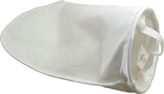 Pentair - 100 Micron, Size 1, 70 GPM Max Flow, High Efficiency Bag Filter - 7 Inch Diameter, 16-1/2 Inch Long, 2 Sq. Ft. - Exact Industrial Supply