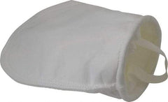 Pentair - 25 Micron, Size 3, 10 GPM Max Flow, High Efficiency Bag Filter - 4.1 Inch Diameter, 8 Inch Long, 1/2 Sq. Ft. - Exact Industrial Supply