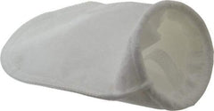 Pentair - 100 Micron, Size 3, 15 GPM Max Flow, High Efficiency Bag Filter - 4.1 Inch Diameter, 8 Inch Long, 1/2 Sq. Ft. - Exact Industrial Supply