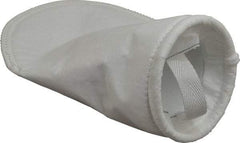 Pentair - 5 Micron, Size 3, 10 GPM Max Flow, High Efficiency Bag Filter - 4.1 Inch Diameter, 8 Inch Long, 1/2 Sq. Ft. - Exact Industrial Supply