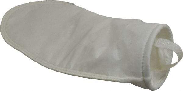 Pentair - 10 Micron, Size 4, 20 GPM Max Flow, High Efficiency Bag Filter - 4.1 Inch Diameter, 14 Inch Long, 1 Sq. Ft. - Exact Industrial Supply