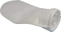 Pentair - 25 Micron, Size 4, 20 GPM Max Flow, High Efficiency Bag Filter - 4.1 Inch Diameter, 14 Inch Long, 1 Sq. Ft. - Exact Industrial Supply