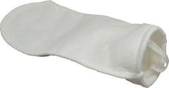 Pentair - 100 Micron, Size 4, 30 GPM Max Flow, High Efficiency Bag Filter - 4.1 Inch Diameter, 14 Inch Long, 1 Sq. Ft. - Exact Industrial Supply