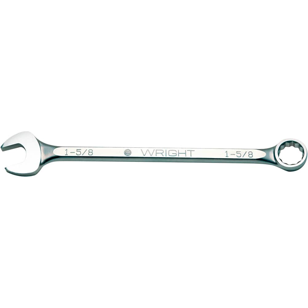 Wright Tool & Forge - Combination Wrenches; Type: Combination Wrench ; Tool Type: SAE ; Size (Inch): 1-13/16 ; Number of Points: 12 ; Finish/Coating: Satin Finish ; Material: Alloy Steel - Exact Industrial Supply