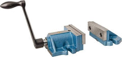 Bison - 6" Jaw Width, Horizontal Stationary Machine Vise - Manual Operation, 1 Station, 3" Deep, 8,990 Lb Max Clamp Force - Exact Industrial Supply