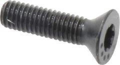 Camcar - #10-32 UNF Torx Plus Drive, 82° Flat Screw - Alloy Steel, Black Oxide Finish, Fully Threaded, 3/4" OAL - Exact Industrial Supply